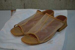 トゥデイフル　TODAYFUL　シースルー　サンダル　シューズ　靴　37　Sheer　Piping　sandals C7267