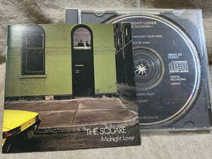 THE SQUARE - MIDNIGHT LOVER 38DH32 国内初版 税表記なし3800円盤 廃盤 レア盤