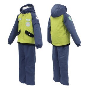 1301276-ONYONE/キッズ トドラ スキーウェア 上下セット TODDLER SUIT 黄色 イエロー/1