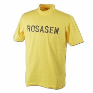 30%OFF【ロサーセン】メンズ 半袖ハイネックシャツ イエロー M(48) 044-28242-32 ROSASEN ゴルフ かっこいい おしゃれ 上質素材 @