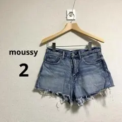 moussy マウジー DENIM S／PT ショートパンツ デニム