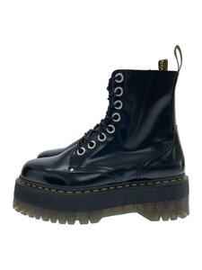 Dr.Martens◆JADON MAX/レースアップブーツ/UK9/BLK/ジップアップブーツ/厚底//