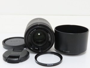 60☆SONY ソニー SEL50F18 レンズ E 1.8/50 OSS 0.39m/1.28ft☆1213-470