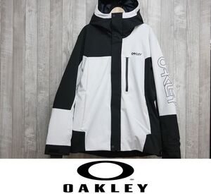 【新品】25 OAKLEY TNP TBT INSULATED JACKET - BLACK/WHITE - Sサイズ 正規品 スノーボード ウェア ジャケット