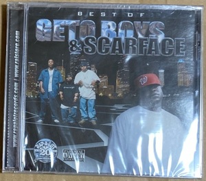 CD★GETO BOYS & SCARFACE　「BEST OF」　ゲトー・ボーイズ、スカーフェイス、未開封