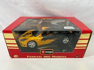 【同梱不可】フェラーリ360 モデナ ブラーゴ burago 現状品【40215】