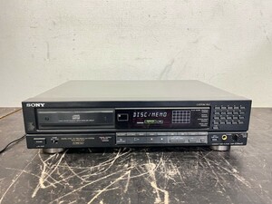 ソニー SONY CDプレーヤー CDデッキ CDP-228ESD 1989年製 音出し確認済み