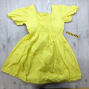 ZARA KIDS ザラキッズ シャーリング ビタミンカラー ワンピース 150 黄色