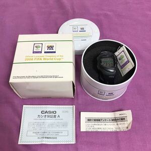 【希少】未使用　箱付　完品　カシオ CASIO 2006ワールドカップ公式レフェリーウォッチ　記念モデル 腕時計 RFT-100WC-1JR C-MGSA3-3