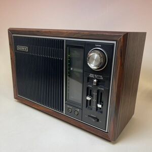 SONY AM/FM トランジスタラジオ　MODEL:TFM-9510 稼働品