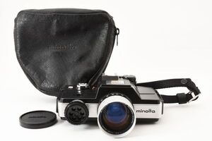 [訳あり品 動作確認済 ジャンク品] MINOLTA ミノルタ 110 ZOOM SLR Film Camera Rokkor 25-50mm f:4.5 Lens 2198066