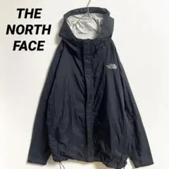 THE NORTH FACE ナイロンジャケット　ブラック　ドローコード　テック