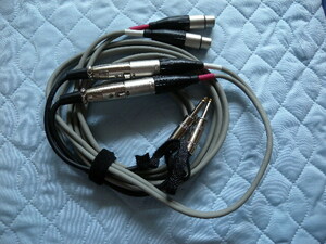 ★アンフェノール amphenol ofc high grade cable マイクケーブル? 3m位 中古