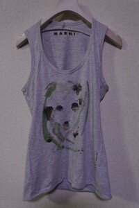 Kim Gordon for MARNI Summer 2009 Tank Top size 38 マルニ キムゴードン タンクトップ カットソー イタリア製