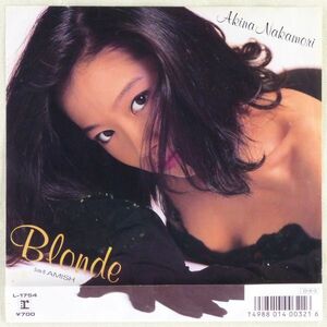 ■中森明菜｜Blonde（ブロンド）／清教徒（アーミッシュ） ＜EP 1987年 日本盤＞18th B面作曲：久保田利伸