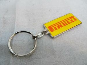 90年代 PIRELLI ピレリ メタル キーホルダー 送料クリックポスト185円