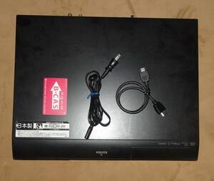 SHARPシャープ　ブルーレイレコーダーBD-HD22 動作品