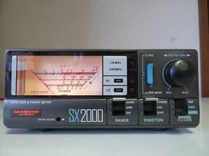 ★第一電波工業製 ダイヤモンド SX-2000 AUTO SWR＆パワーメーター （中古品）★