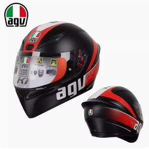 正規品 新品 AGV K1 GRIP-MATT BLACK-RED ヘルメット
