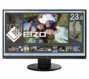 【中古】EIZO FlexScan 23.8インチ カラー液晶モニター ( 1920×1080 / IPSパネル / 5ms / ノングレア/ ブラック ) EV2450-BKR