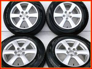 トヨタ ヴァンガード 純正 17インチ 7J インセット45 PCD114.3 5穴 PIRELLI ICE ASIMMTRICO PLUS 225/65R17 バリ山！ハリアー