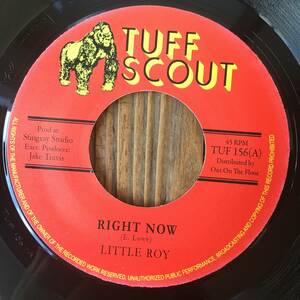 ★送料込み！鬼KILLER！NEW ROOTS！”VERY WELL”riddim！with ”Moulding” horns！【Little Roy - Right Now】新品7inch！Tuff Scout UK