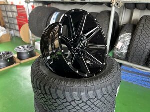 XF OFFROAD XF220 20x10j pcd139.7/150 ATTURO TRAIL BLADE XT 275/55R20 285/55R20 タイヤホイールセットシルバラード GMCシエラ F-150