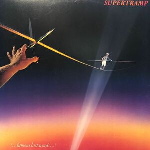 i LP Supertramp FAMOUS LAST WORDS レコード 5点以上落札で送料無料