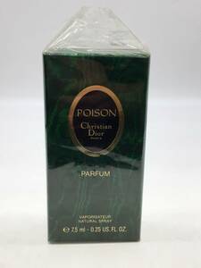 0603-212MKYE6378 佐川　香水　未使用品？　Christian Dior クリスチャンディオール POISON　プワゾン　7.5ml　