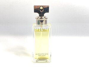 残多　カルバンクライン　Calvin Klein　ETERNITY　エタニティ　オードパルファム　スプレー　50ml　残量：8割　YK-7556