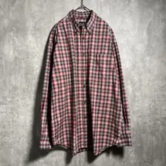 ◆【美品】90s~，OLD GAP｜オールドギャップ，長袖シャツ，チェック