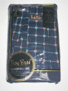 【新品】Troy Bros トロイブロス トランクス２枚組 Ｍサイズ