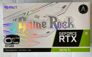 【送料無料】Palit GeForce RTX 3070 Ti GameRock OC 8GB　グラフィックボード