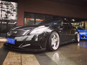 インフィニティ G35 G37 V36 AL-STYLE Infiniti フロントリップ FRP