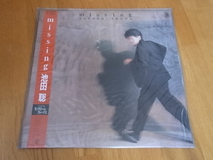 レコードLP　 missing　池田聡　1度使用したのみ。