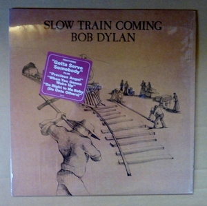 BOB DYLAN「SLOW TRAIN COMING」米ORIG [初回FC規格COLUMBIA] ステッカー有シュリンク美品