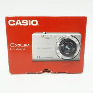 105 CASIO カシオ EXILIM EX-ZS26 レッド デジタルカメラ ※中古