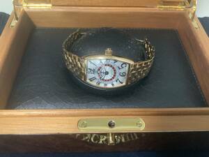 FRANCK MULLER フランクミュラー ヴェガス 5850 VEGAS 自動巻 K18PG無垢 国内正規品/完全OH済