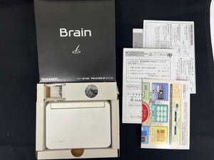 SHARP シャープ カラー電子辞書 Brain ブレーン ホワイト PW-A7200-W 動作確認済