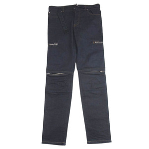 Sacai サカイ 22SS 22-02721M Denim Pants ジップポケット デニムパンツ インディゴブルー系 2【中古】