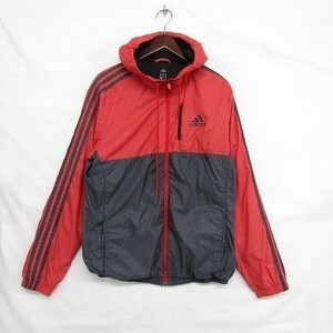 M サイズ アディダス シェルジャケット ナイロン ジャケット アウトドア スポーツ ウェア 上着 トップス adidas 古着 1S2125