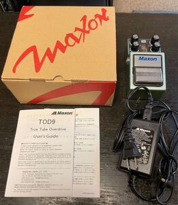 Maxon TOD9(True Tube Overdrive)です。