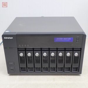 1円〜 QNAP TS-869 Pro 8ベイNASサーバー 本体のみ BIOS起動確認済み/HDMI確認済み/HDDなし/鍵なし/Network Attached Storage【20