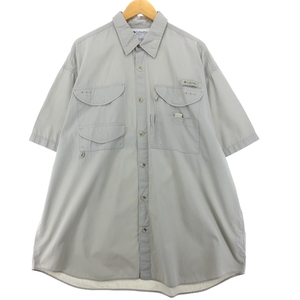 古着 コロンビア Columbia PFG 半袖 フィッシングシャツ メンズXL /eaa447508 【SS2409_30%】