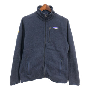 patagonia パタゴニア ベターセーター フリースジャケット アウトドア ネイビー (メンズ M) 中古 古着 S6031