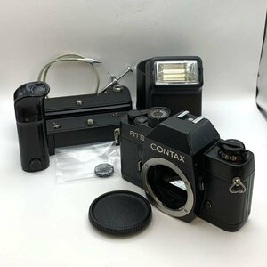 1円～/CONTAX/コンタックス/RTS/ボディ/付属品付/一眼レフ/フィルムカメラ/シャッターOK/通電確認済/ジャンク/I101