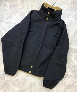 【中古】 GUCCI （グッチ）20SS コットンジャケット リバーシブル ブルゾン ジップアップ ブラック×ブラウン 46 609509 used:AB