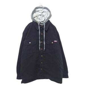 【Dickies】中綿入り ダックレイヤードジャケット フーディ S-797