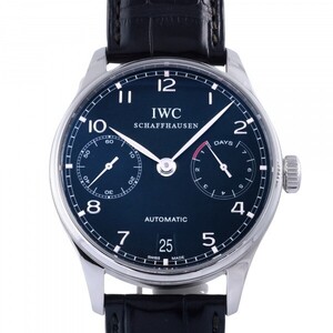 IWC ポルトギーゼ オートマティック 7デイズ IW500109 ブラック文字盤 アウトレット 腕時計 メンズ