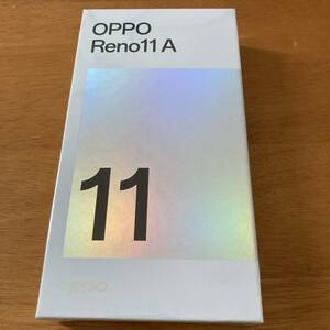 新品未開封●OPPO Reno11 A 128GB ダークグリーン 緑●SIMフリー●Y!mobaile ワイモバイル●判定〇